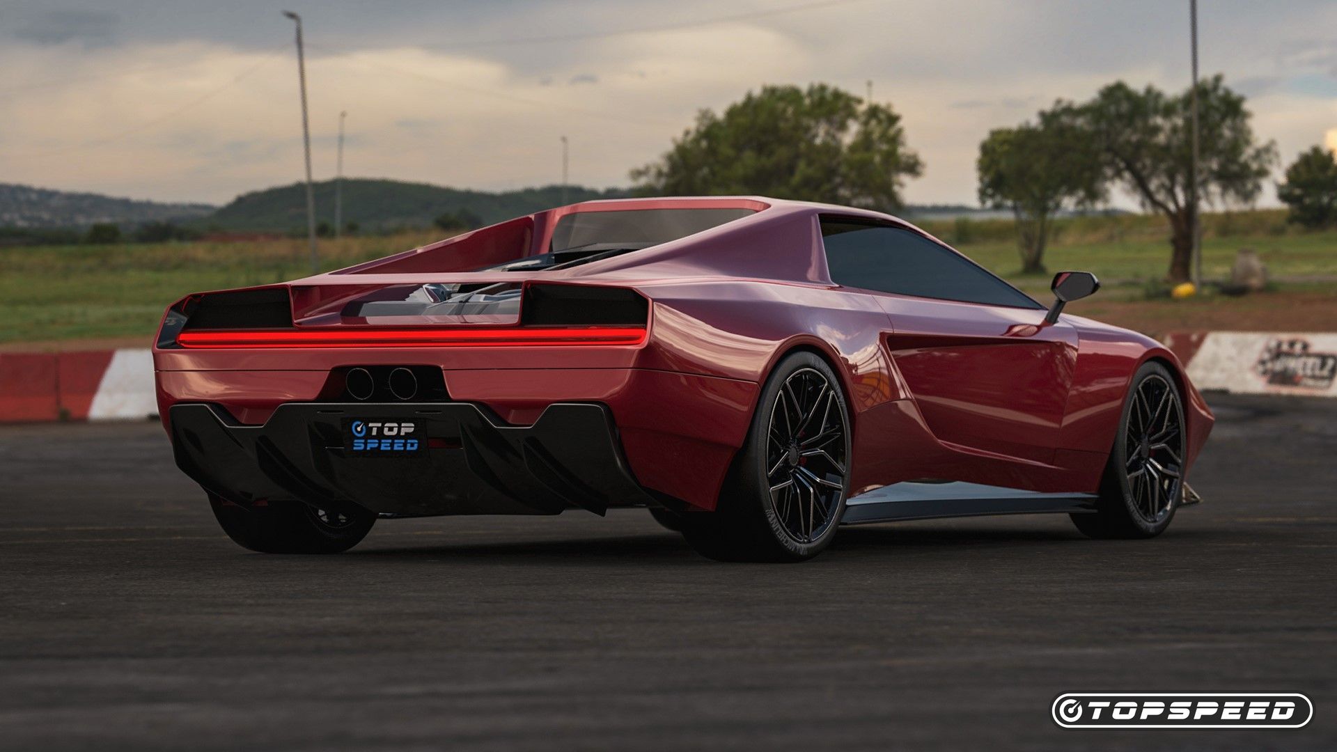 Exclusive Rendering: Ford's Secret Mid-Engine Supercar From The 80s ...