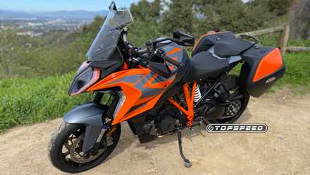 2023 KTM 1290 Super Duke GT sport-touring motorcycle