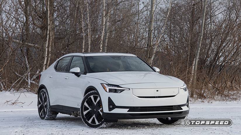 2024 Polestar 2 Dual Motor Performance Front Three Quarter Shot-2