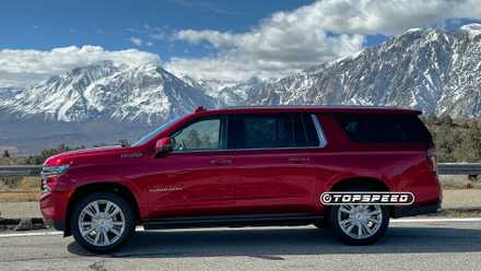 2024 red Chevrolet Suburban