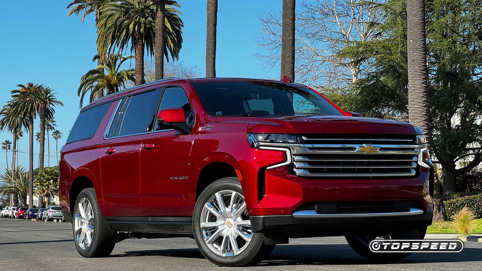 2024 red Chevrolet Suburban