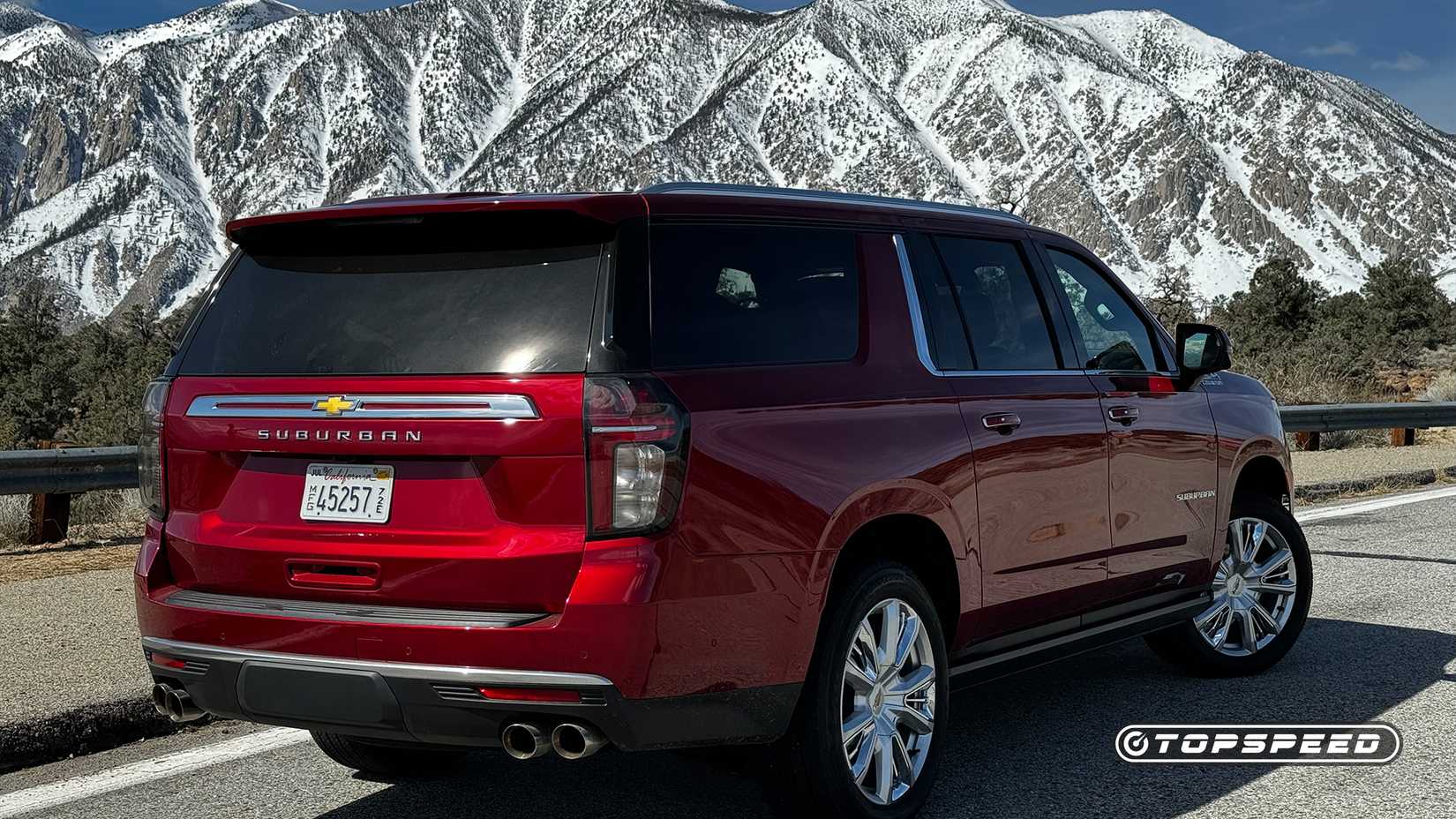 2024 red Chevrolet Suburban