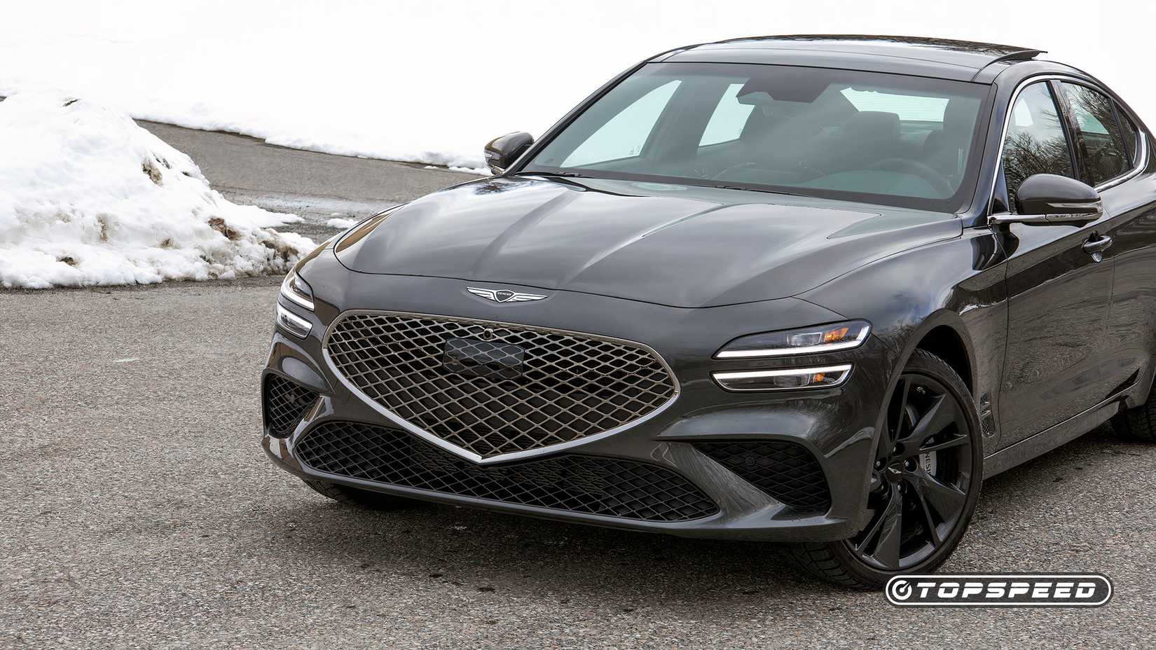 2024 Genesis G70 2.5T para-choque e grade TopSpeed