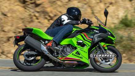2024 Kawasaki Ninja 500 w. novo assento mais plano
