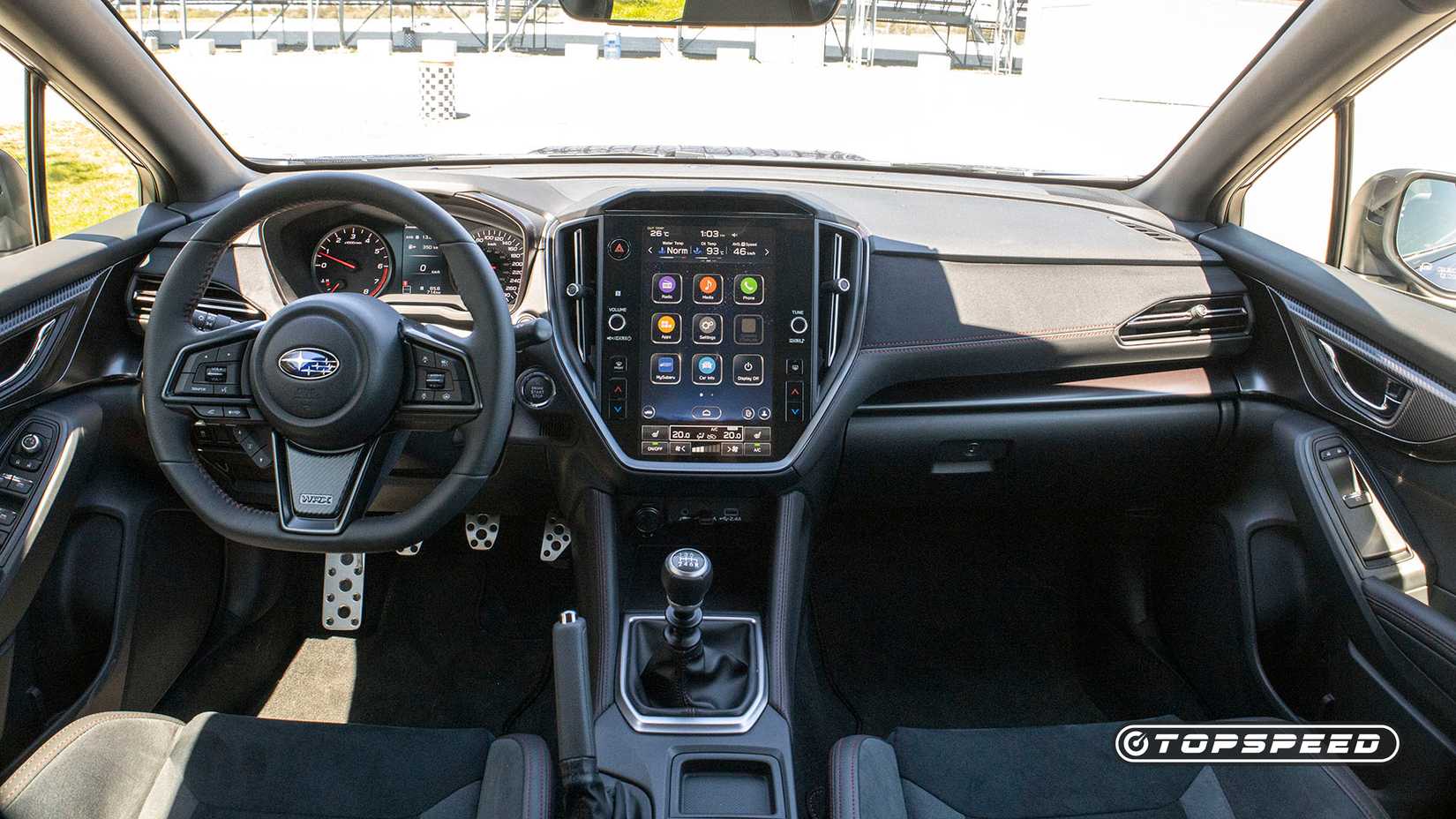 2024 Subaru WRX RS Dashboard TopSpeed