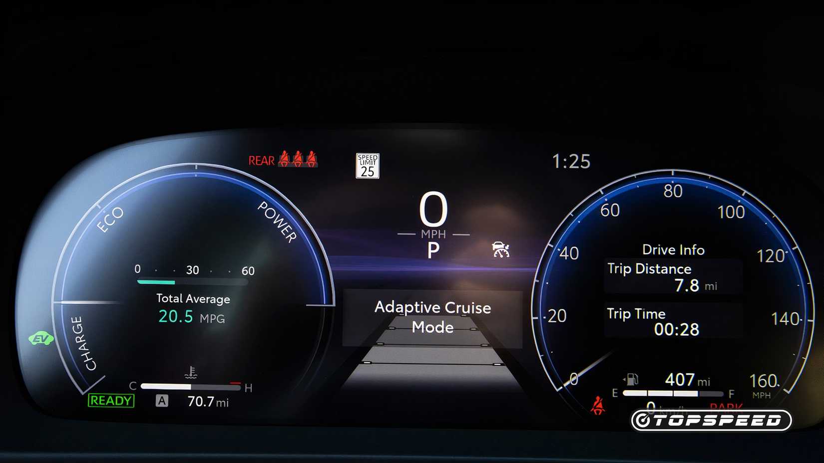 2025 Toyota Crown Signia Instrument Cluster TopSpeed