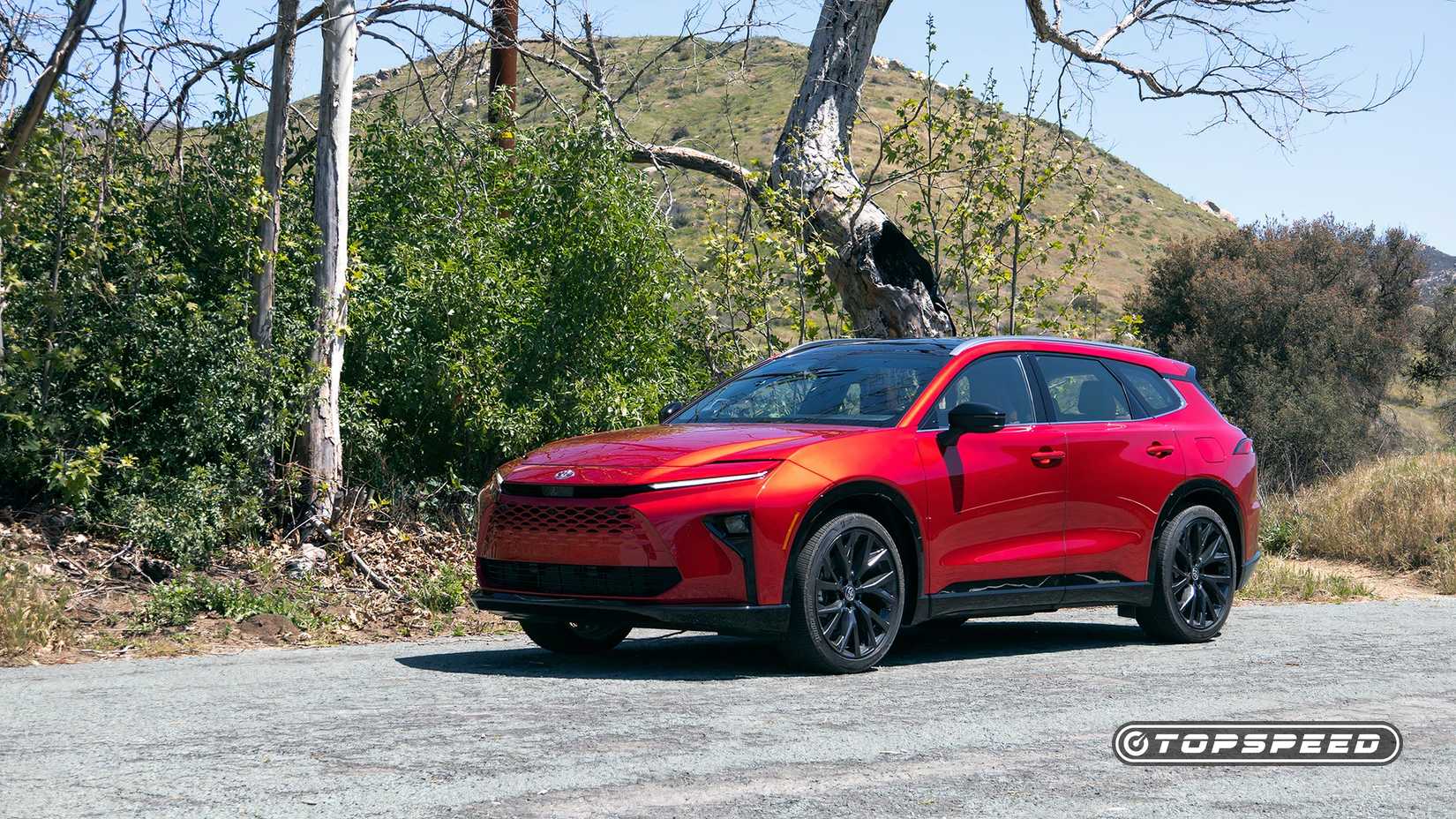 red 2025 Toyota Crown Signia