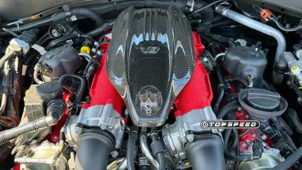 2024 Maserati Levante V8 Ultima engine bay