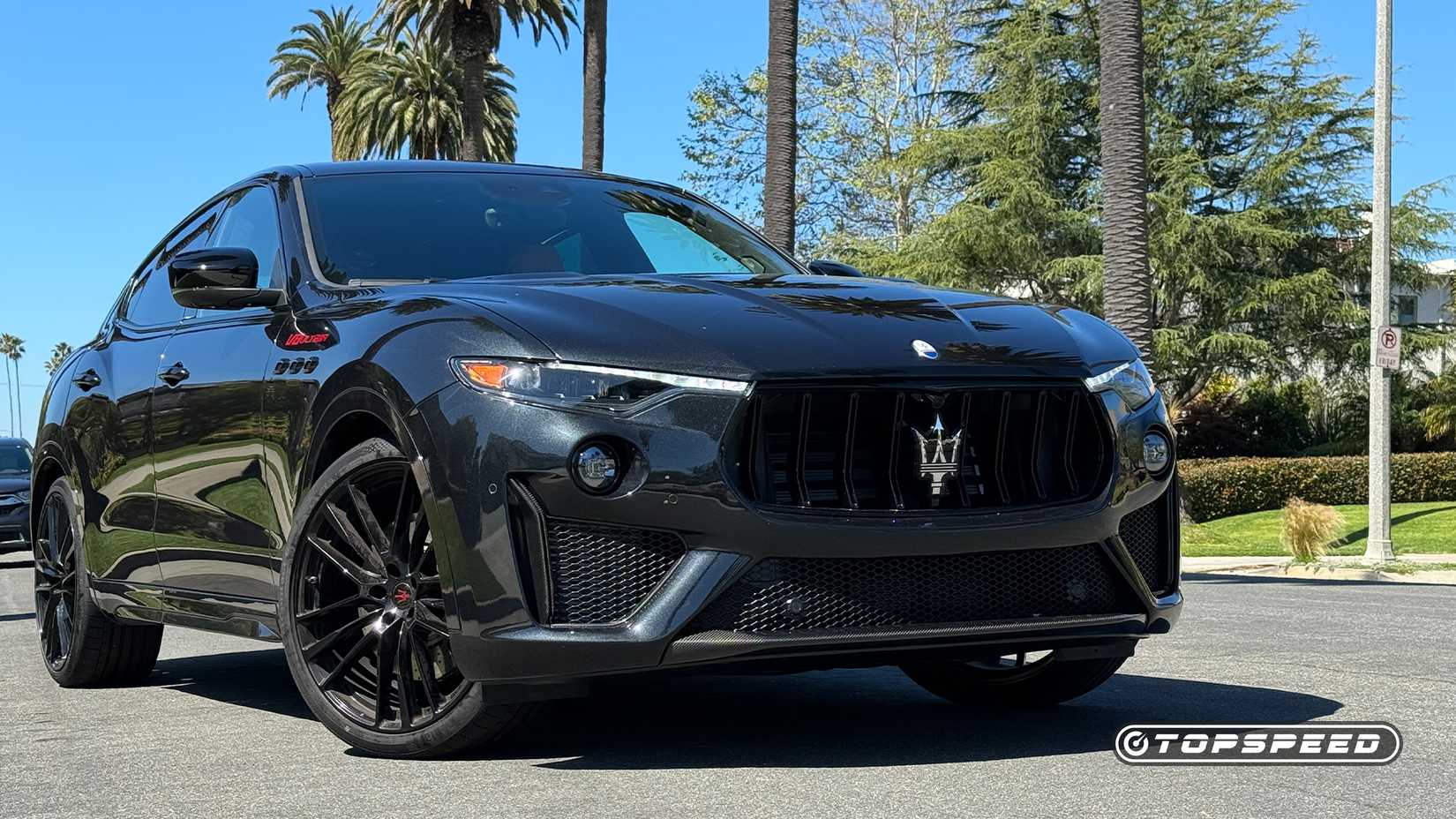 2024 black Maserati Levante V8 Ultima