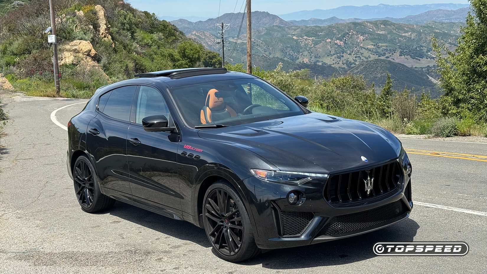2024 black Maserati Levante V8 Ultima
