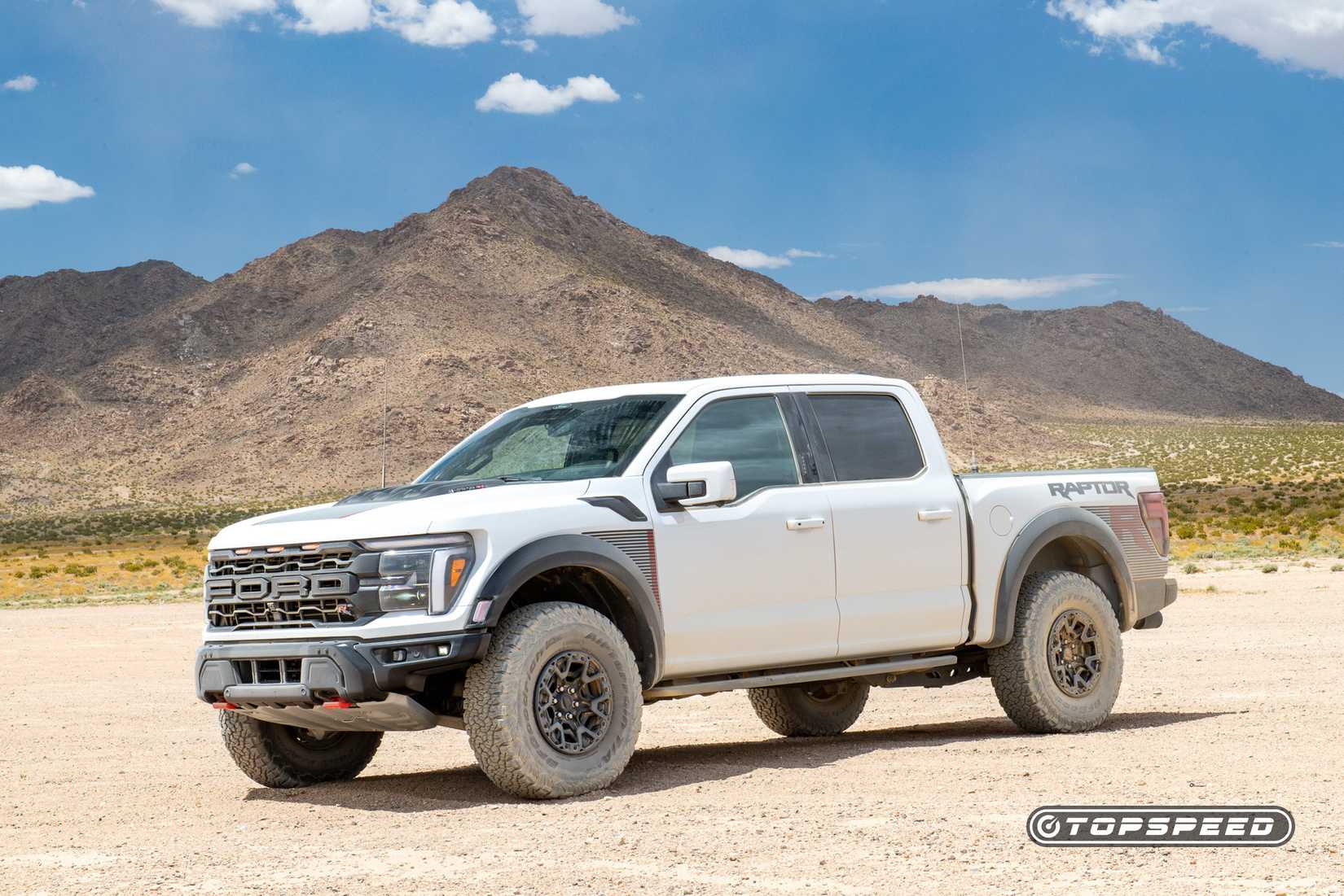 2024 Ford F-150 Raptor R white model front view