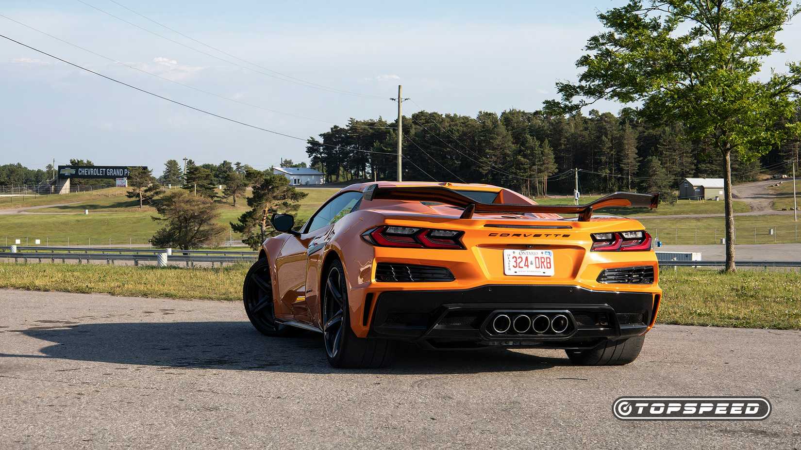 2024 Chevrolet Corvette Z06 Rear Three Quarter TopSpeed