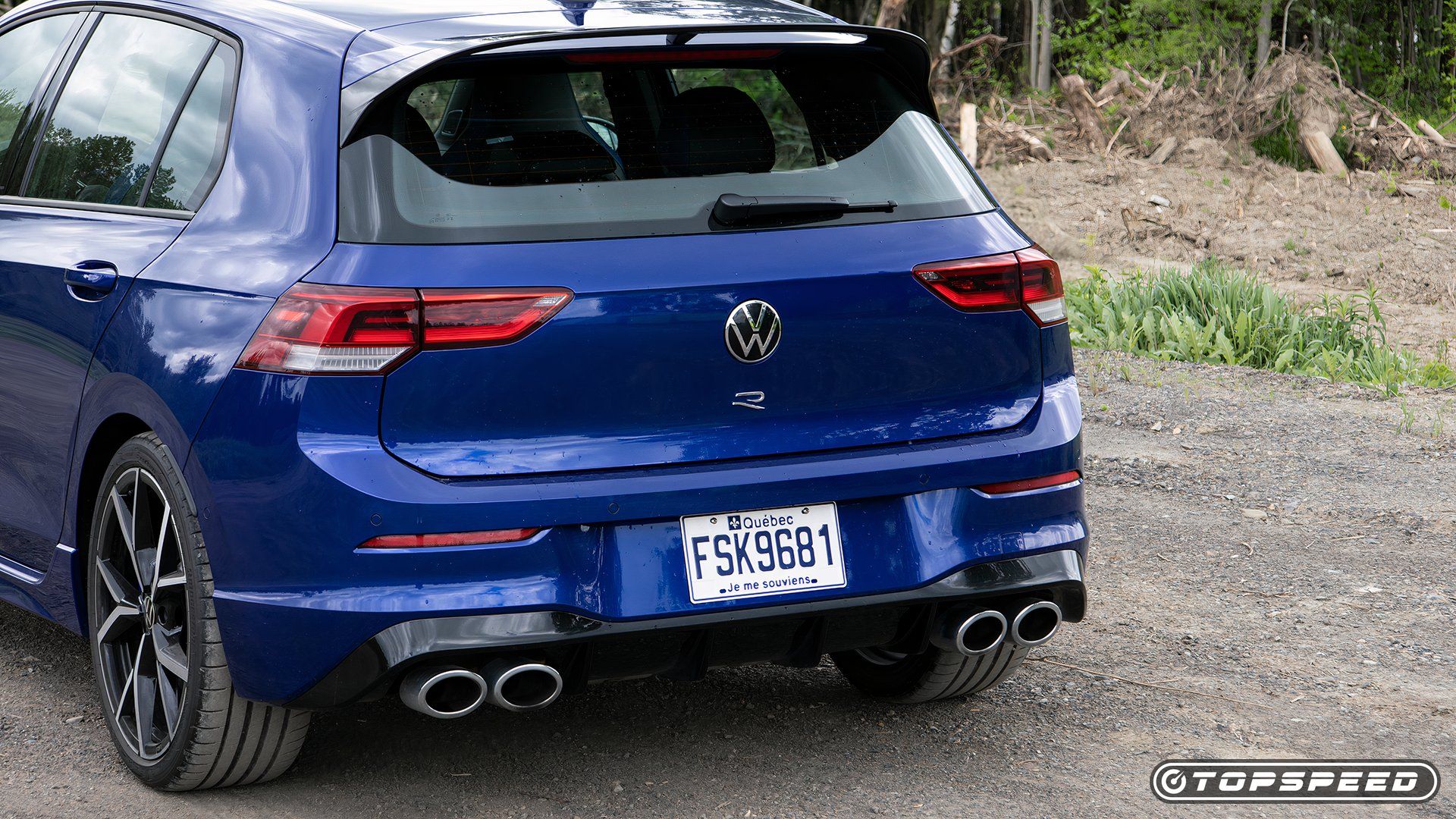 2024 Volkswagen Golf R Rear TopSpeed