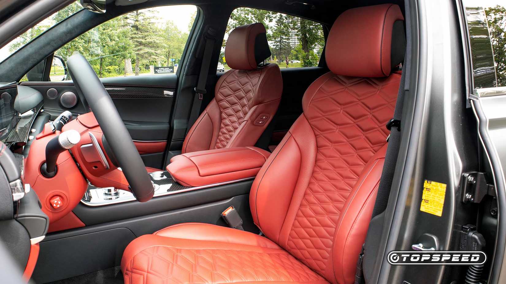 2025 Genesis GV80 Coupé Assentos TopSpeed
