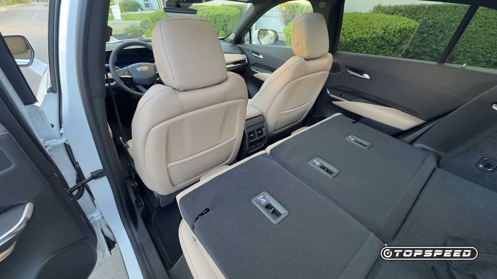 2024 Cadillac XT4 Interior Rear Seats Folded