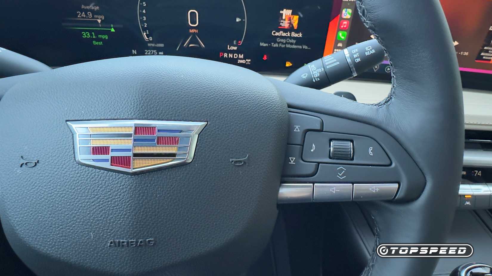 2024 Cadillac XT4 Tech Steering Wheel Controls Right