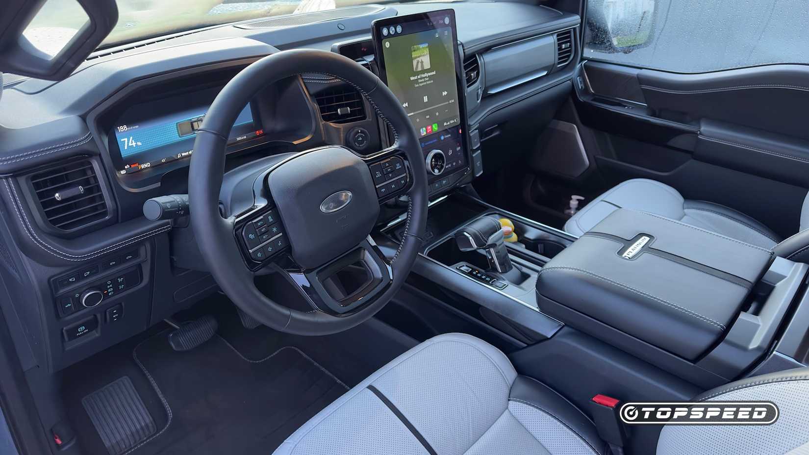 2024 Ford F-150 Lightning Interior Overview