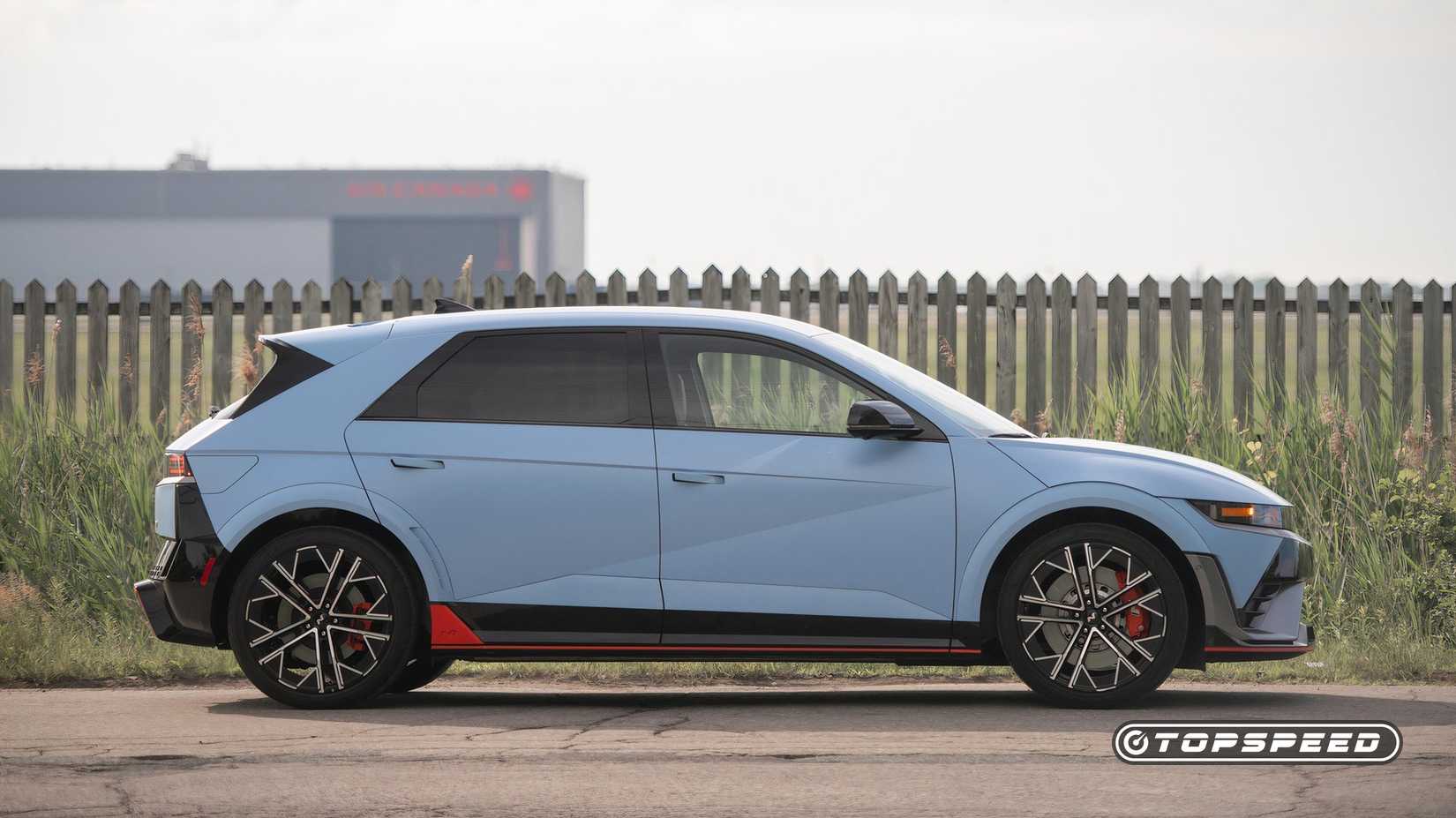2025 Hyundai IONIQ 5 N Side Profile TopSpeed
