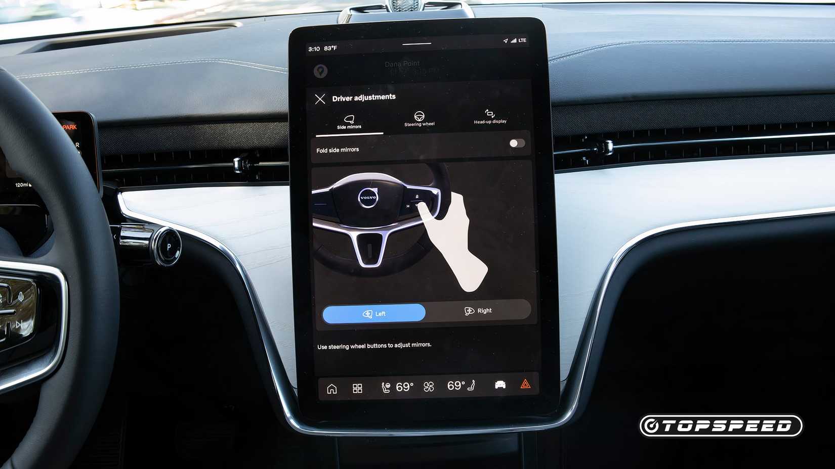 2025 Volvo EX90 Infotainment System 3 TopSpeed