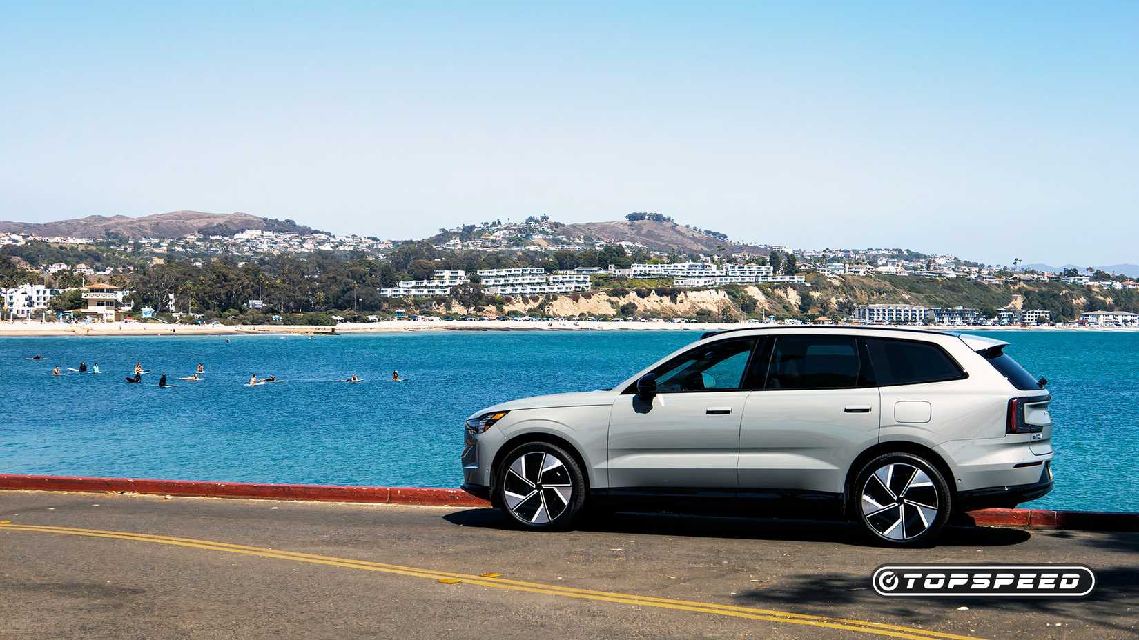 2025 Volvo EX90 Parked Side Rear TopSpeed