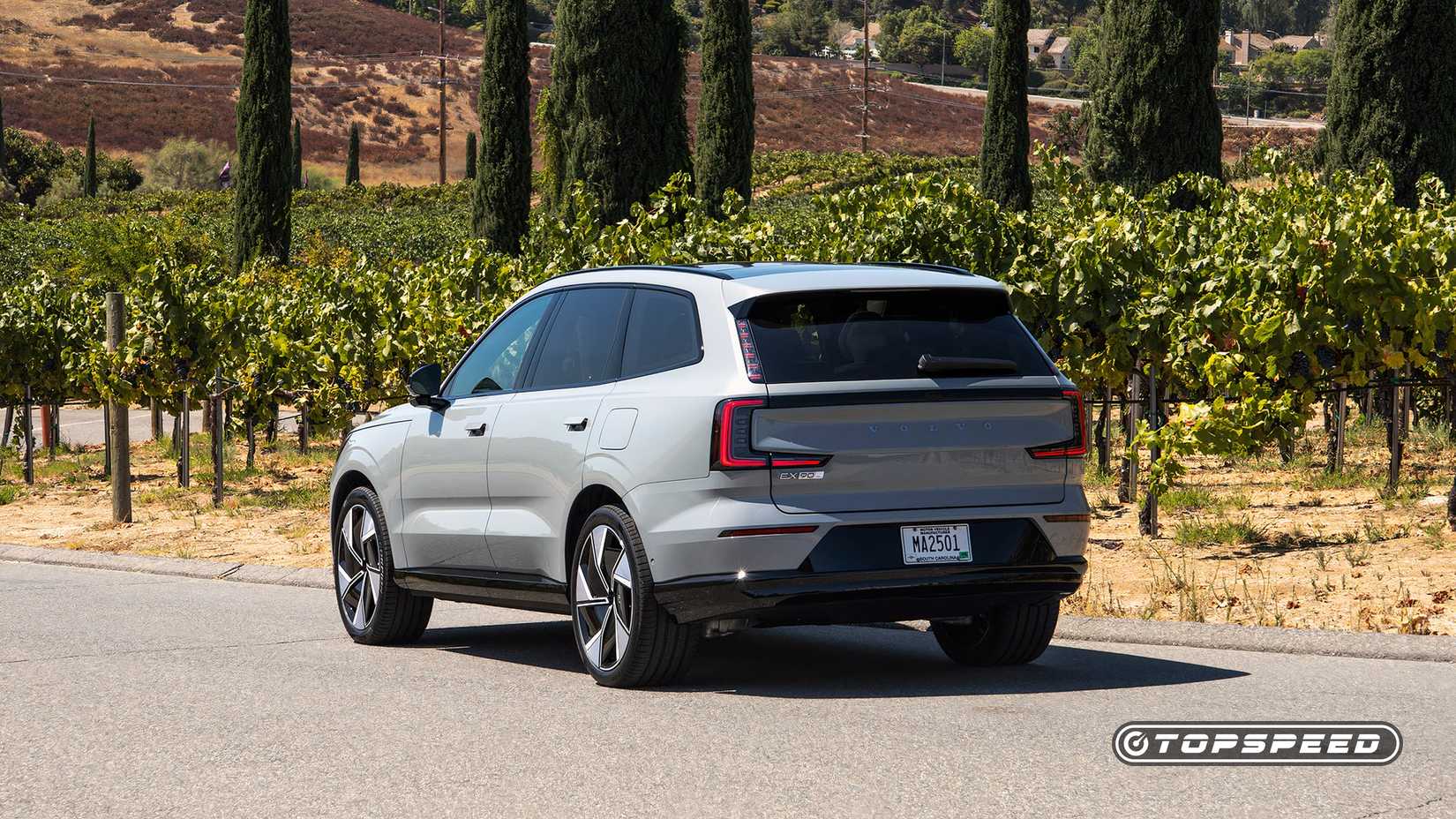 2025 Volvo EX90 Rear TopSpeed