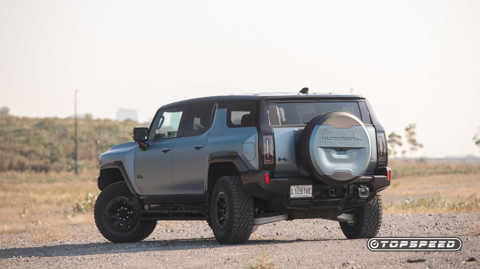 2024 GMC Hummer EV SUV Rear Three Quarter TopSpeed