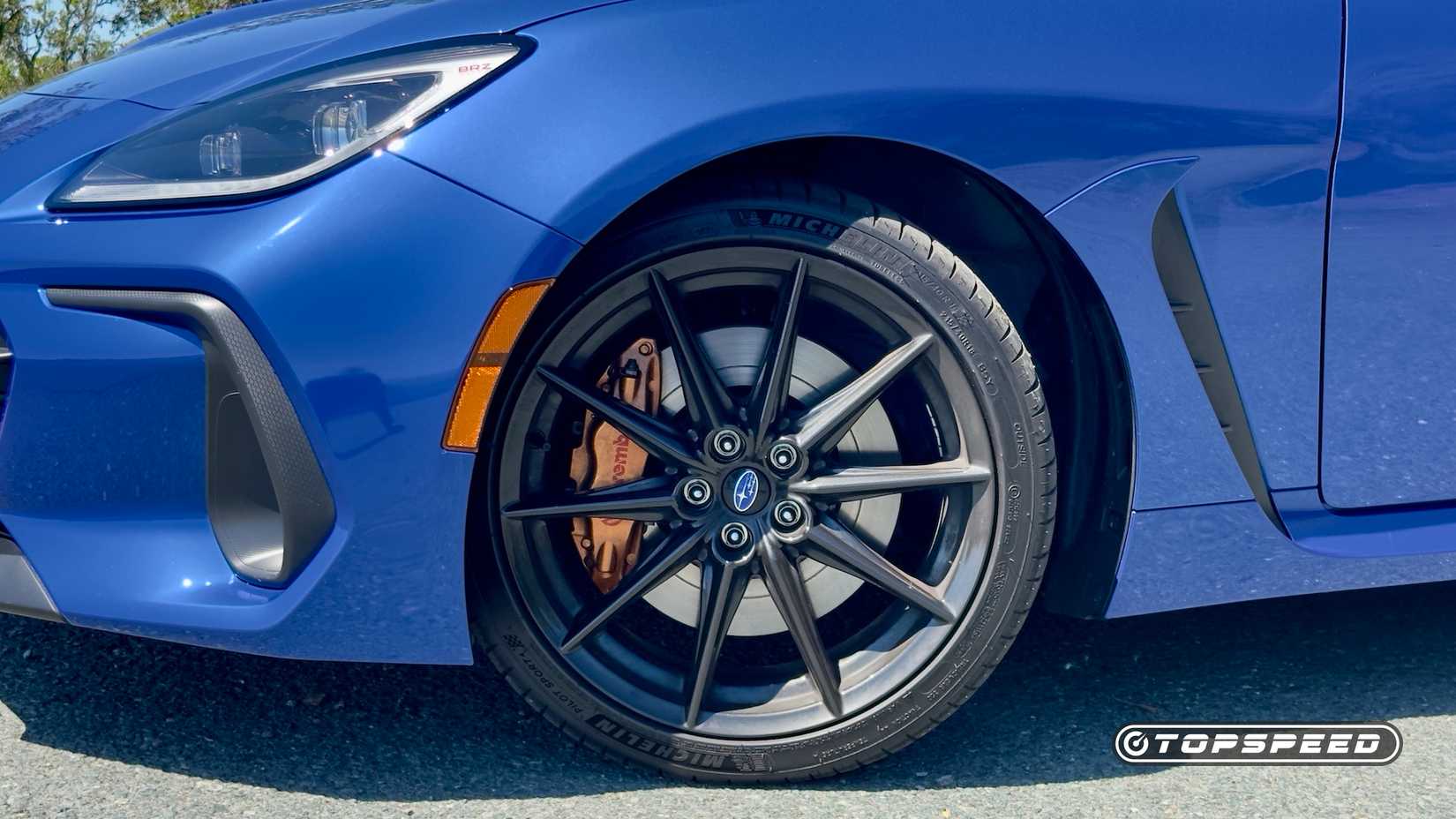 Roda dianteira externa Subaru BRZ tS 2024