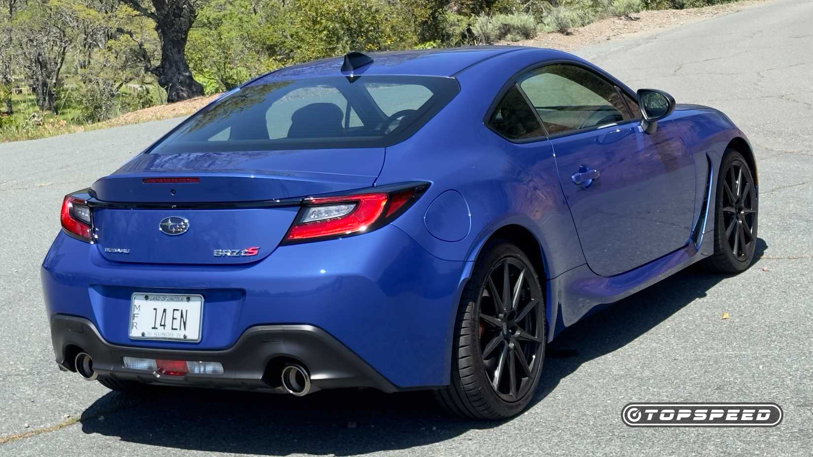 2024 Subaru BRZ tS Exterior Rear 3:4