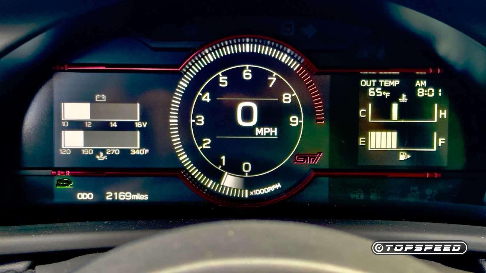 2024 Subaru BRZ tS Tech Instrumentação