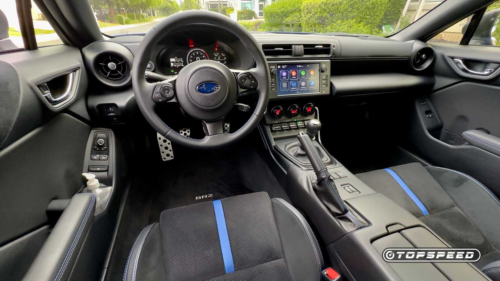 2024 Subaru BRZ tS Tech Interior overview