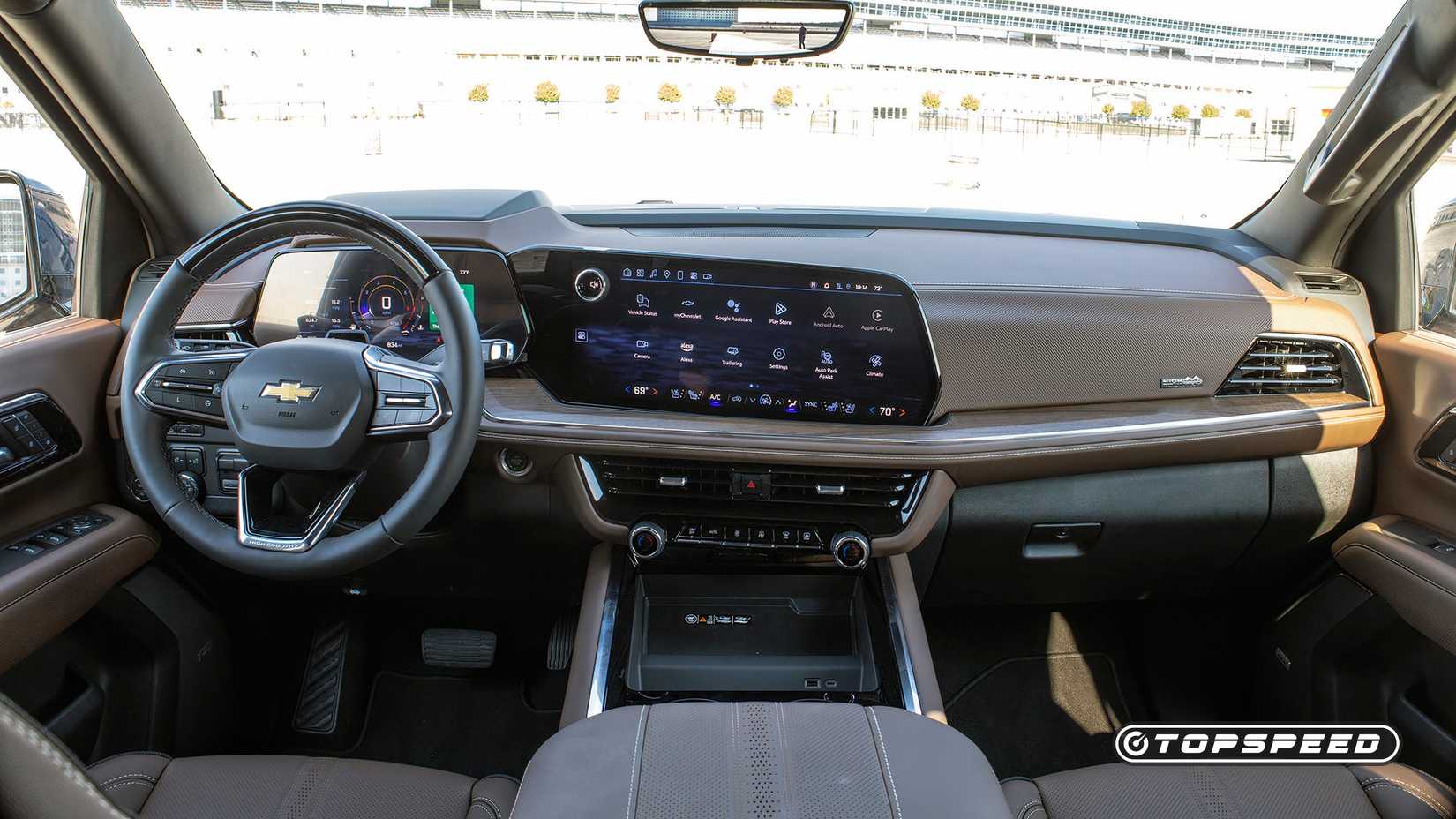2025 Chevrolet Tahoe Full Dashboard TopSpeed