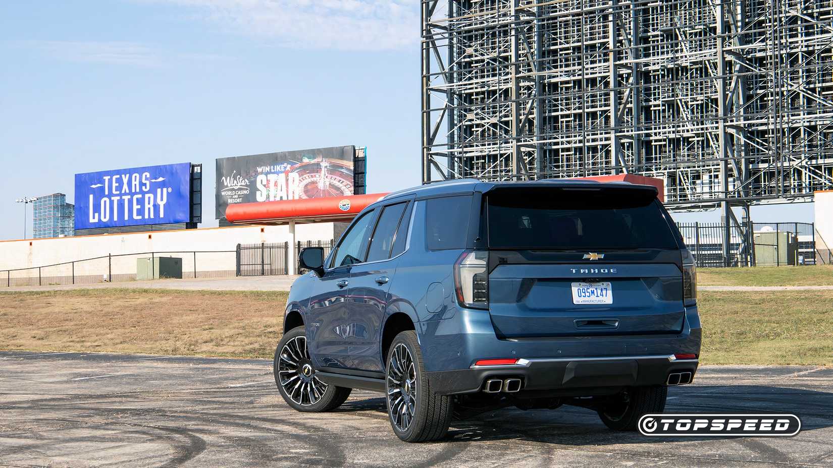 2025 Chevrolet Tahoe Rear Three Quarter TopSpeed-1
