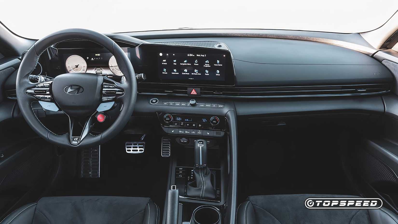2025 Hyundai Elantra N Full Dashboard