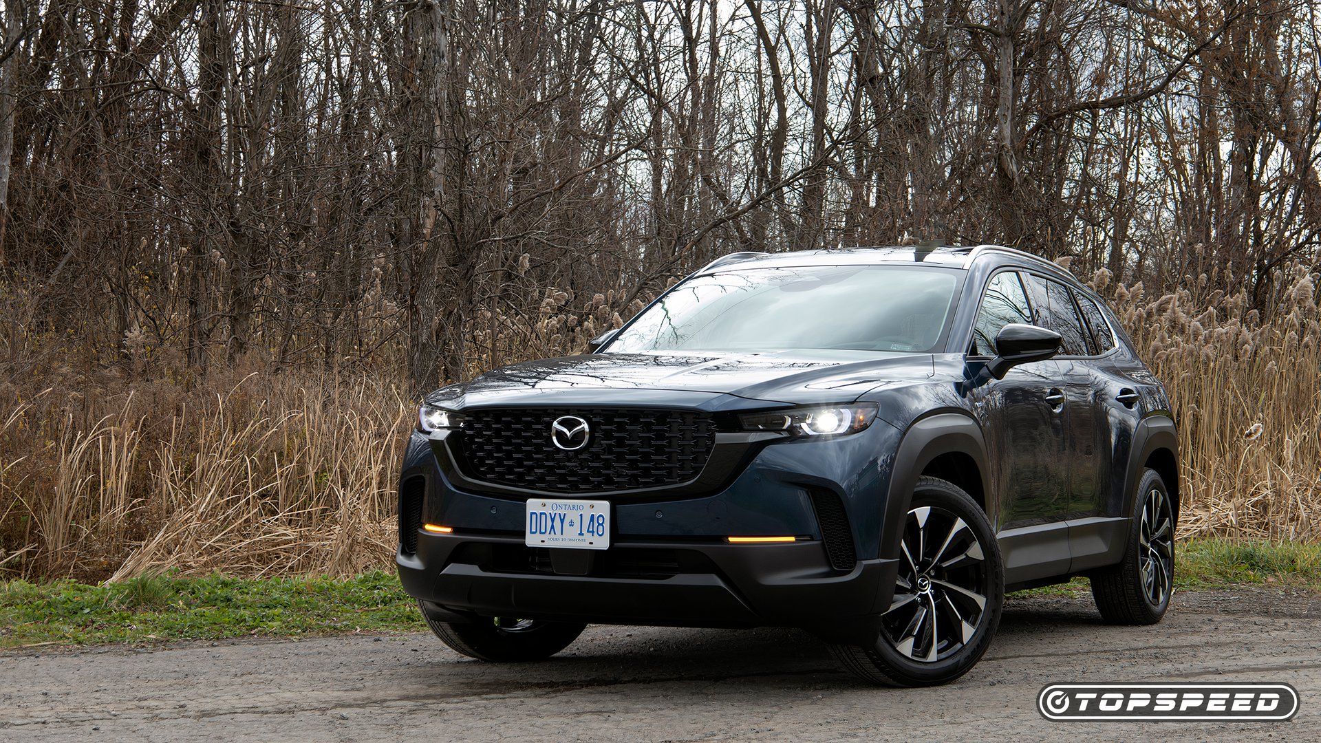 2025 Mazda CX-50 Hybrid Front Three Quarter TopSpeed