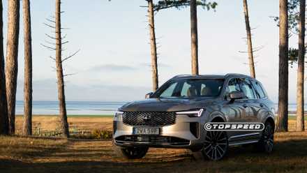 2025 Volvo XC90 Front Three Quarter TopSpeed