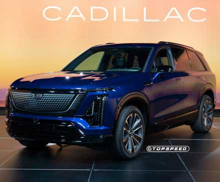2026 Cadillac Vistiq Front TopSpeed
