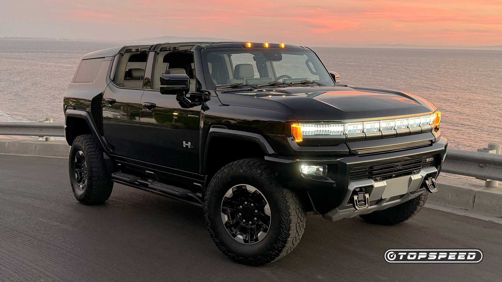 2024 black GMC Hummer EV SUV