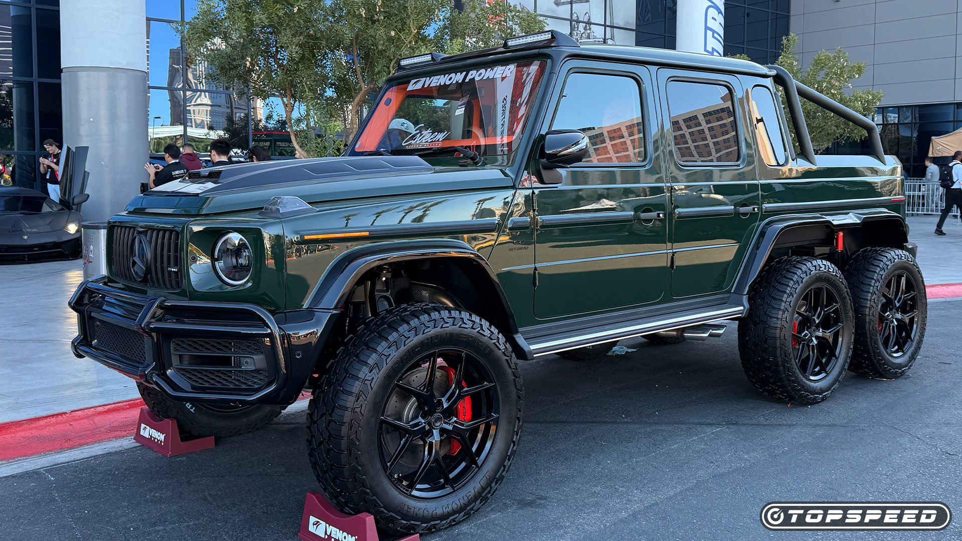 Construção personalizada Mercedes-Benz Classe G verde 2023