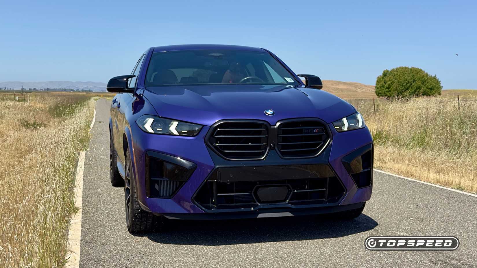 2024 BMW X6 M Competition Exterior Low Angle Front-1