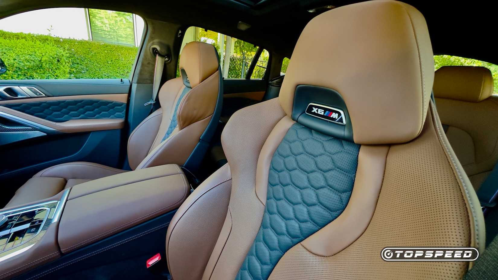 2024 BMW X6 M Competition Interior Driver Seat Detail