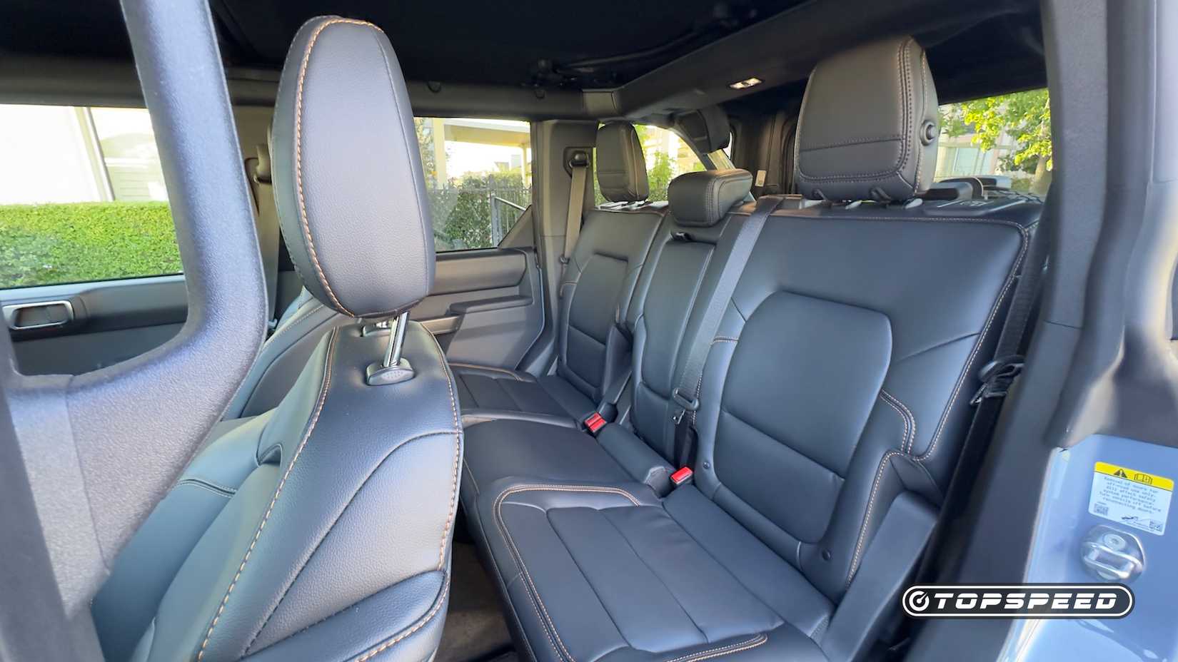 2024 Ford Bronco Badlands Interior - Rear Seat-1