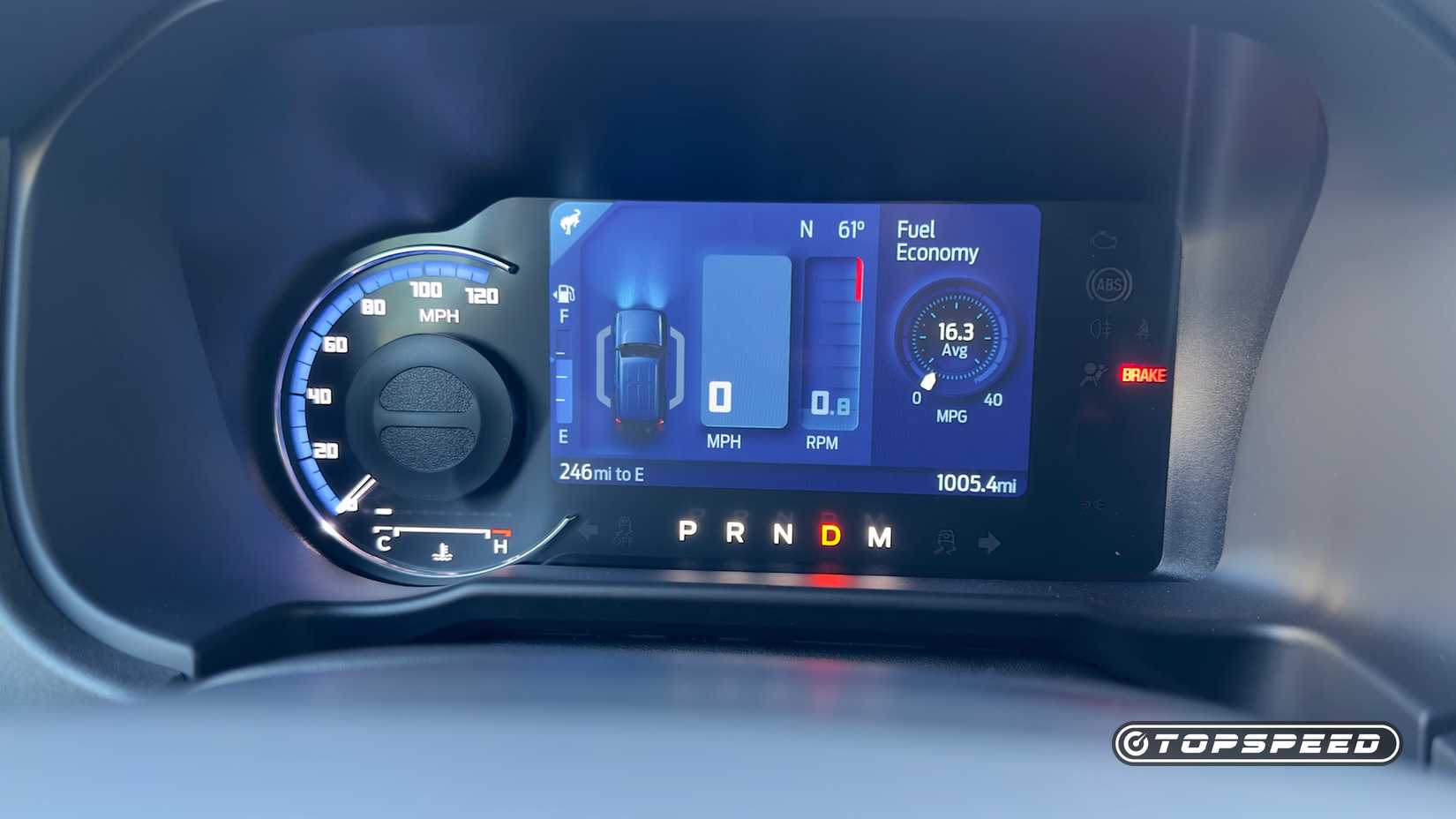 2024 Ford Bronco Badlands Tech - Instrument Monitor