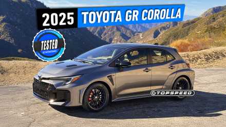 2025 Toyota GR Corolla cinza