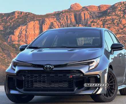 2025 Toyota GR Corolla cinza