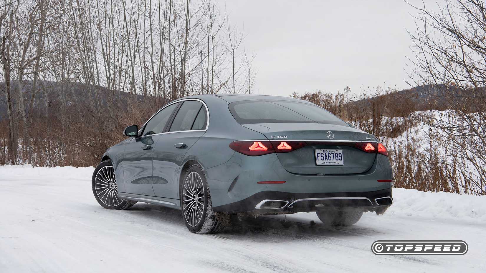 2025 Mercedes-Benz E450 Rear Three Quarter TopSpeed