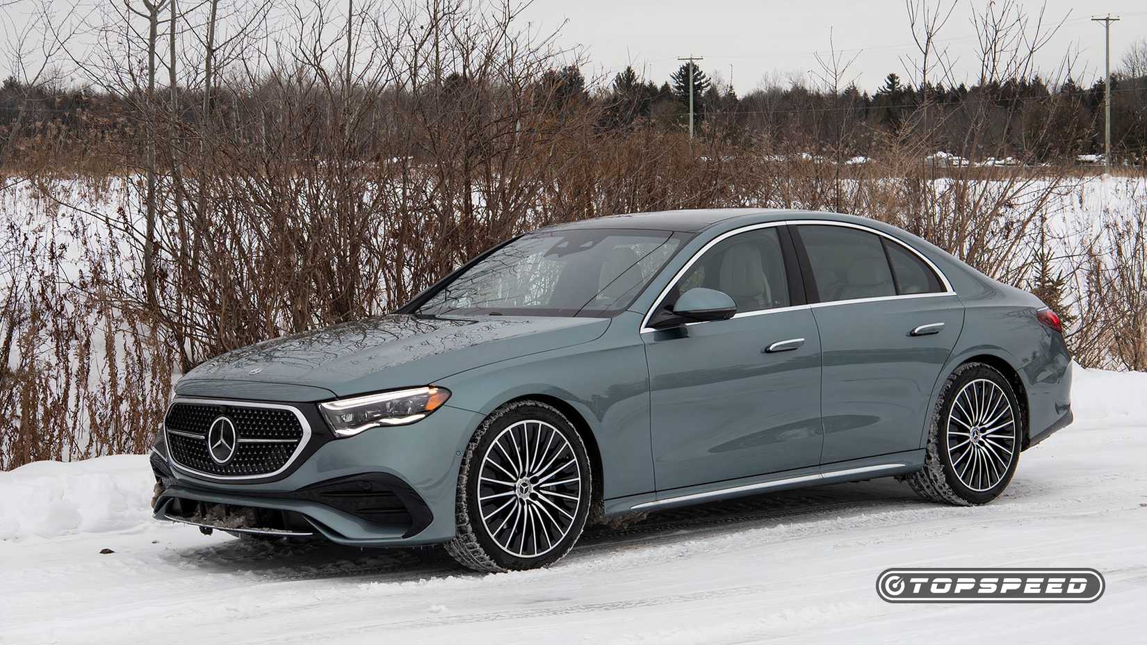 2025 Mercedes-Benz E450 Side Profile TopSpeed