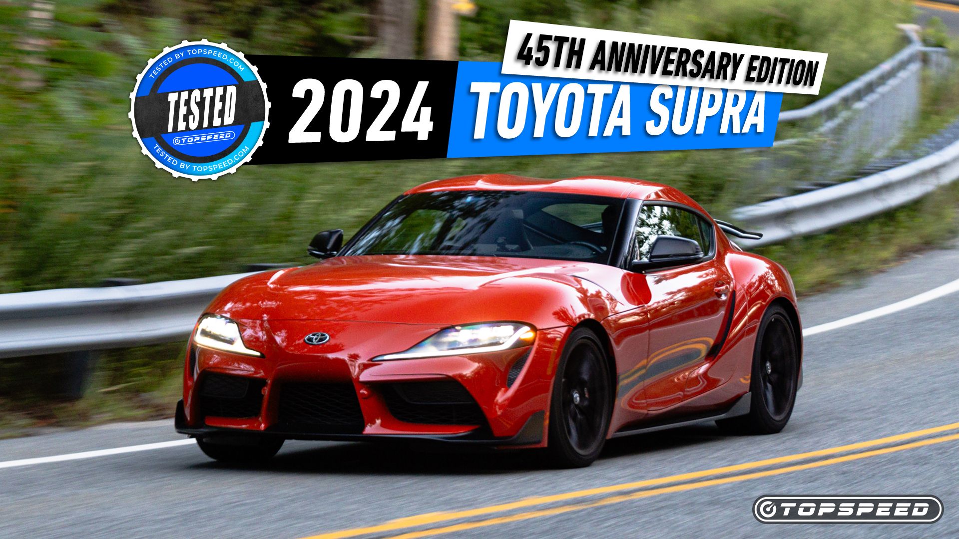 2024 Toyota Supra 45th Anniversary Edition LEAD