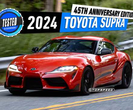 2024 Toyota Supra 45th Anniversary Edition LEAD
