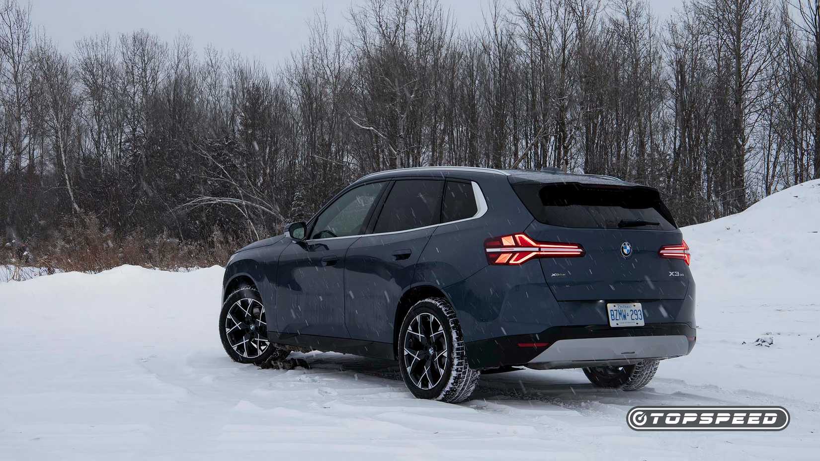 2025 BMW X3 Rear Three Quarter TopSpeed