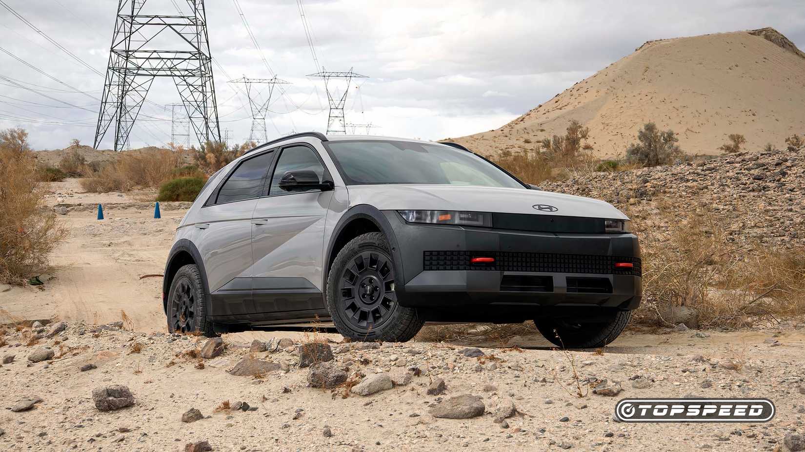 2025 Hyundai IONIQ 5 XRT Front Three Quarter TopSpeed